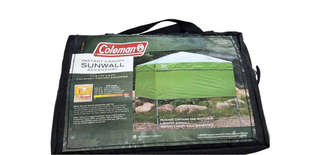 Coleman Canopy Removable Shelter Wall. (Canopy Sold Separately)