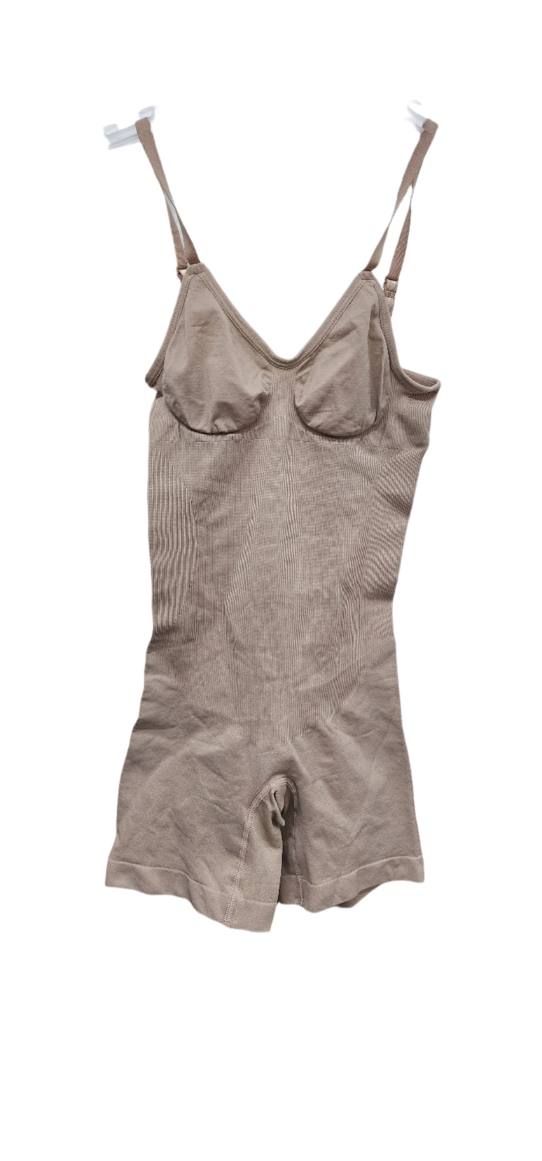 Mid-Thigh Body Suit Tan (small)