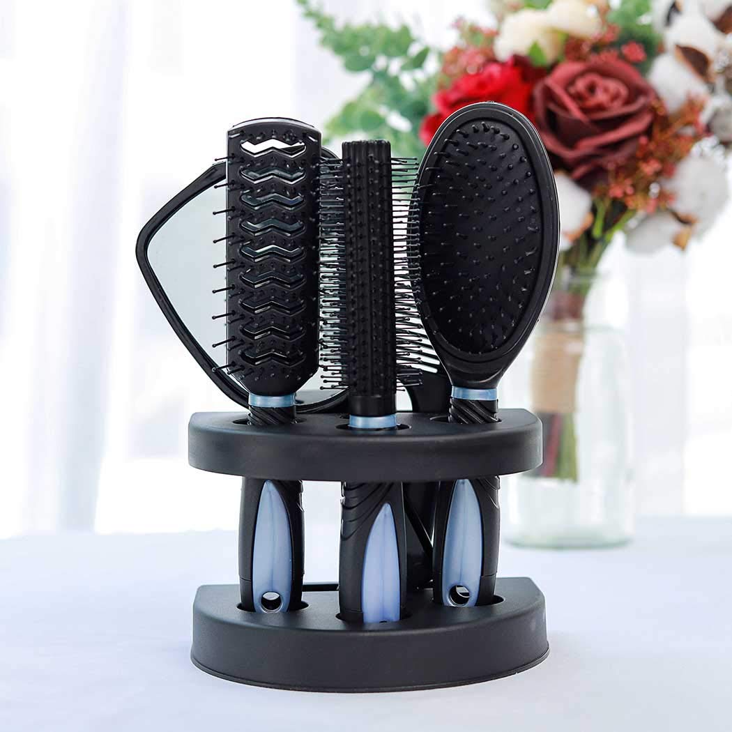 5Pcs Hair Brush and Comb Set