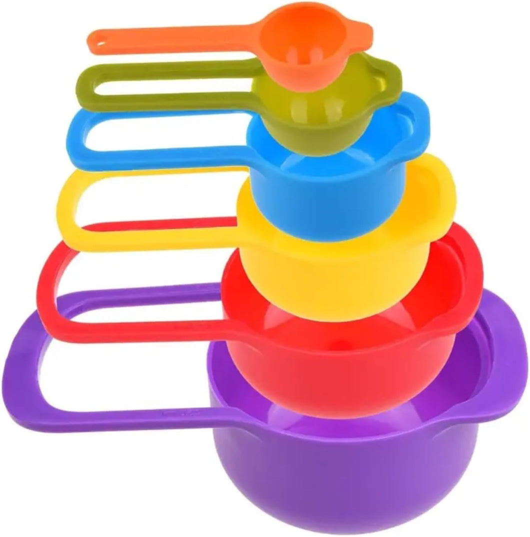 6 Pcs Measuring Cups and Spoons Set
