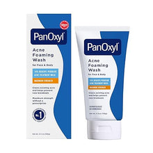 Load image into Gallery viewer, PanOxyl Acne Foaming Wash Benzoyl Peroxide 10% Maximum Strength Antimicrobial, 5.5 Oz
