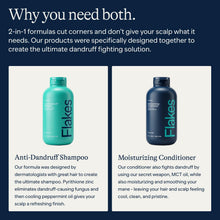 Load image into Gallery viewer, Anti Dandruff Shampoo &amp; Conditioner for Dry &amp; Flaky Scalp, 9 fl oz
