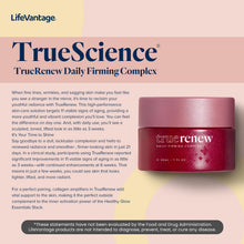 Load image into Gallery viewer, TrueScience - TrueRenew Daily Firming Complex - Face Cream That Combats 11 Signs of Aging, Reclaim Your Radiance in 21 Days! Better-than-Retinol Alternative with Collagen Amplifiers - 1 fl. oz.
