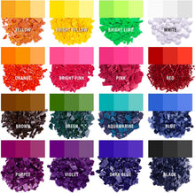 Load image into Gallery viewer, Candle Wax Dye for Soy Candle Making - 16 Popular Candle Dye Coloring Chips - Premium Candle Wax Coloring - Highly Concentrated Candle Chips Colors
