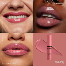 Load image into Gallery viewer, NYX PROFESSIONAL MAKEUP Butter Gloss, Non-Sticky Lip Gloss - Tiramisu
