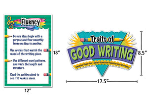 Teacher Created Resources Traits of Good Writing Bulletin Board, 12" x 18"