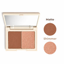 Load image into Gallery viewer, Sun Sculpt Bronzer Duo (Matte + Shimmer)
