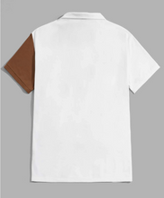 Load image into Gallery viewer, Manfinity Hypemode Men Colorblock Polo Shirt
