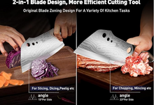 Load image into Gallery viewer, Multifunction Chinese Chef Knife
