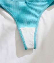 Load image into Gallery viewer, Solid Ribbed Knit Sexy Thongs
