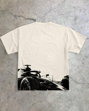 Load image into Gallery viewer, F1 Racing Car Silhouette Casual Print Loose Fit Short Sleeve T-Shirt (L)
