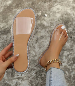 Women's Comfortable Flat Sandals (EUR37)