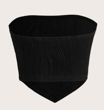 Load image into Gallery viewer, Black Knit Tube Top
