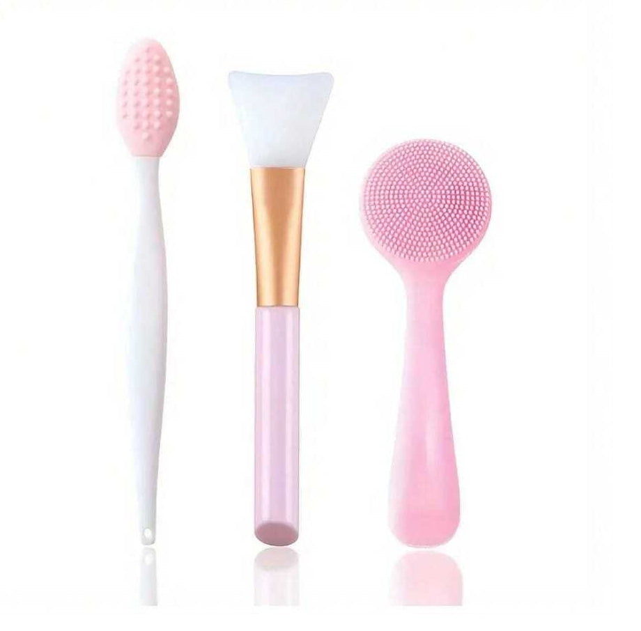 Silicone Facial Cleansing Brushes Set