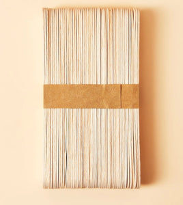 50 pcs Disposable Wax Applicator Sticks