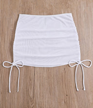 Load image into Gallery viewer, Beach Drawstring Side Cover Up Skirt
