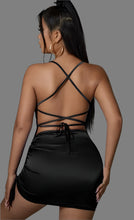 Load image into Gallery viewer, Backless Satin Cami Bodycon Summer Dress (XS)
