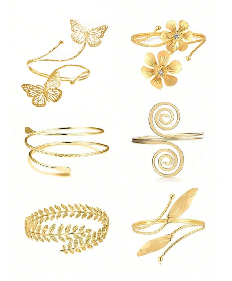 6 PC Bangle Bracelet Set