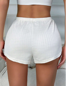 Button Front Lounge Shorts
