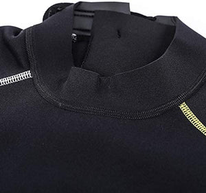 Zcco Ultra Stretch 3mm Neoprene Wetsuit, Front Zip Full Body Diving Suit