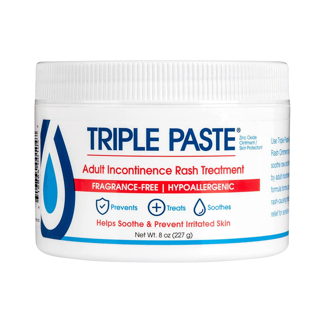 Triple Paste Adult Incontinence Rash Treatment - 8 oz Jar