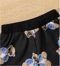 Load image into Gallery viewer, Baby Boy Bear Print Shirt &amp; Shorts
