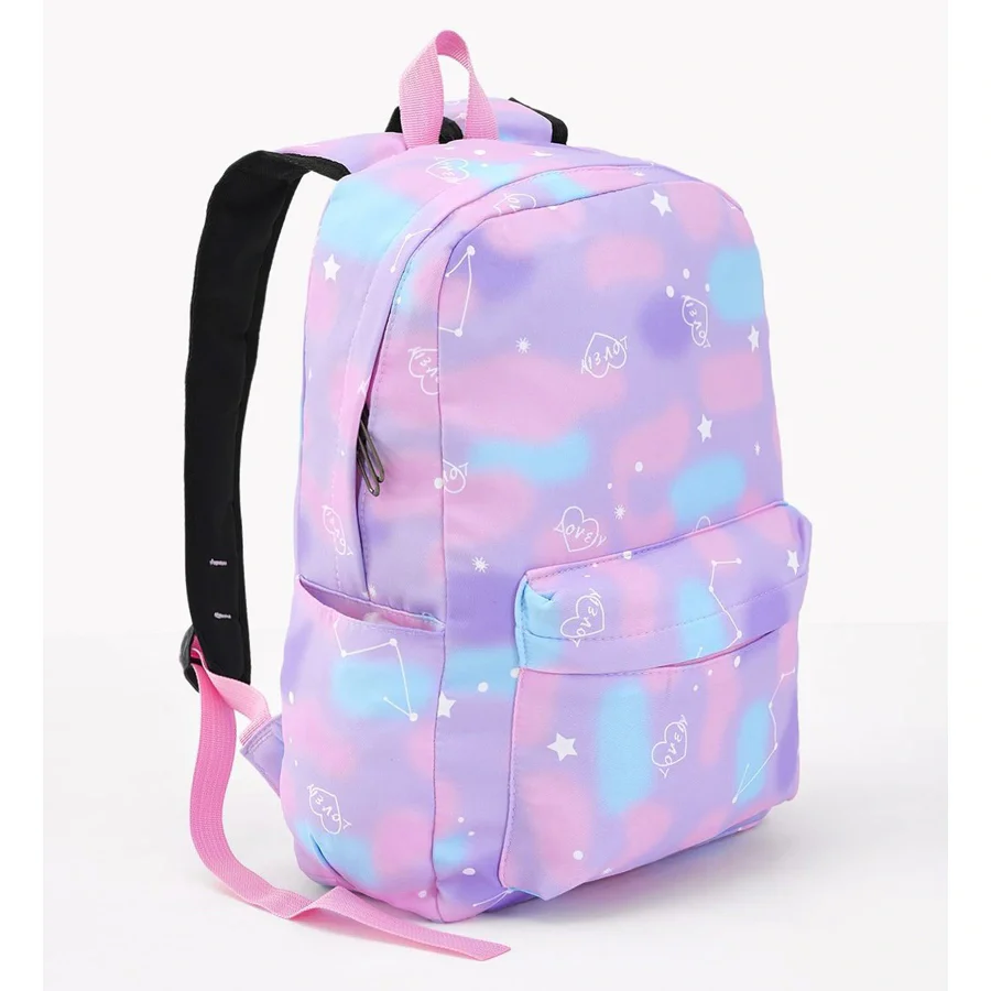 3 Piece Backpack, Lunch bag & Pencil Case Love Print