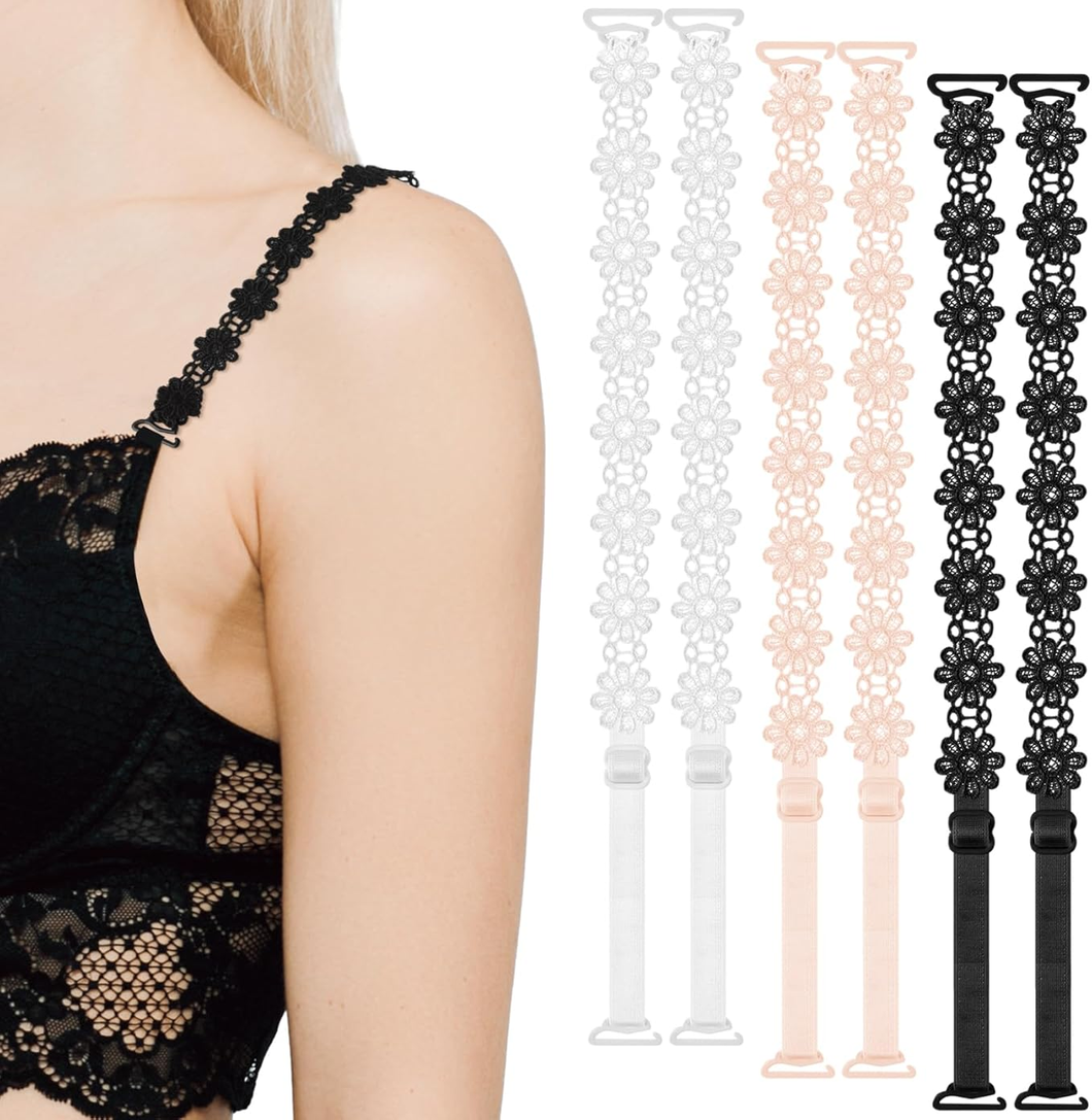 3 Pairs Women's Bra Straps Replacement