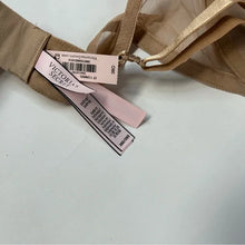 Load image into Gallery viewer, NEW Victorias Secret 38D Pushup Bra Solid Beige Floral Lace Padded Underwire
