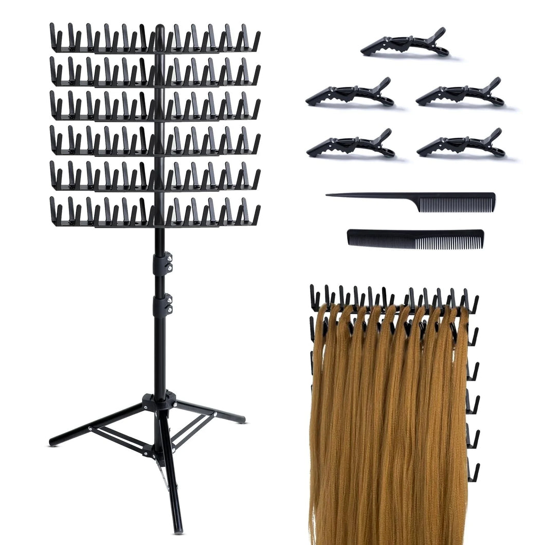 Adjustable Hair Braiding Rack