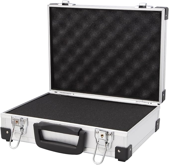 Professional Aluminum Home Toolbox with Quick Locks