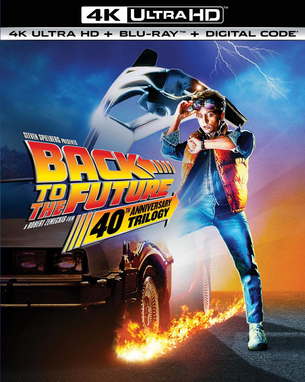 Back to the Future 40th Anniversary Trilogy (4K Ultra HD + Blu-ray + Digital)