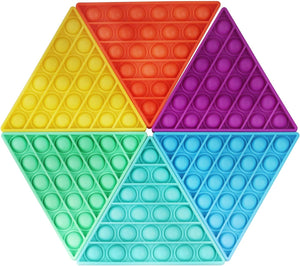 Triangle Push Pop Bubble Toys