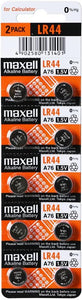10 Pack Maxell Ag13 Lr44 357 Button Cell Battery