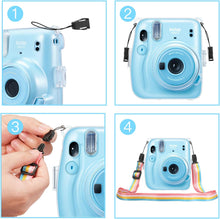 Load image into Gallery viewer, Fintie Protective Clear Case for Fujifilm Instax Mini 11
