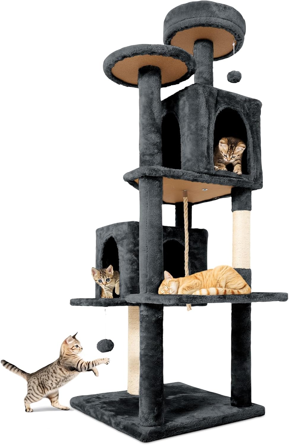 58.5inch Large Cat Tree Tower