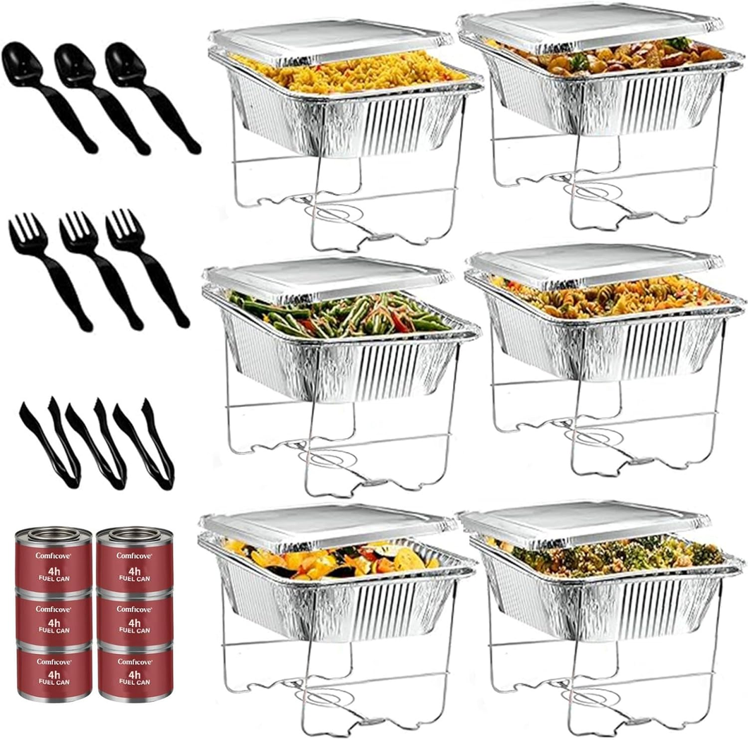 39 Piece Disposable Chafing Dish Buffet Set