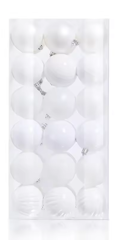 36Pcs 3CM Christmas Balls Decorations
