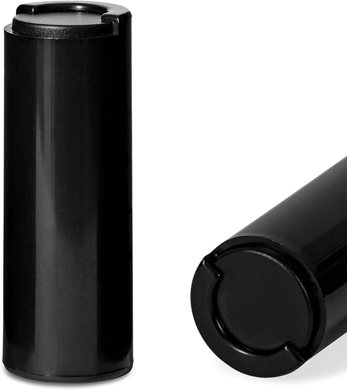 Coin Holder (Plastic - Black) Tube Holds 40 Plus Coins