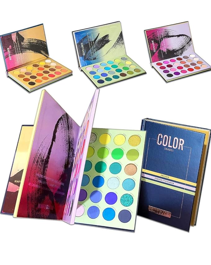 BEAUTY GLAZED 72COLOR EYESHADOW SHADE BOOK