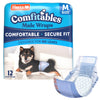 Hartz Comfitables Male Dog Wraps with Stretchy Waistband