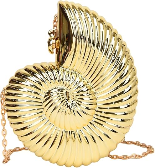 Conch Shape Evening Clutch