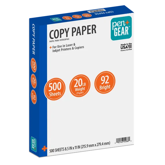 Pen + Gear Copy Paper, 8.5