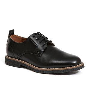 Lace-up Dress Comfort Oxford Boys Shoes Black 13.5