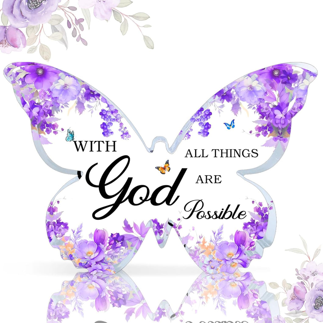 Butterfly Acrylic Desk Decoration