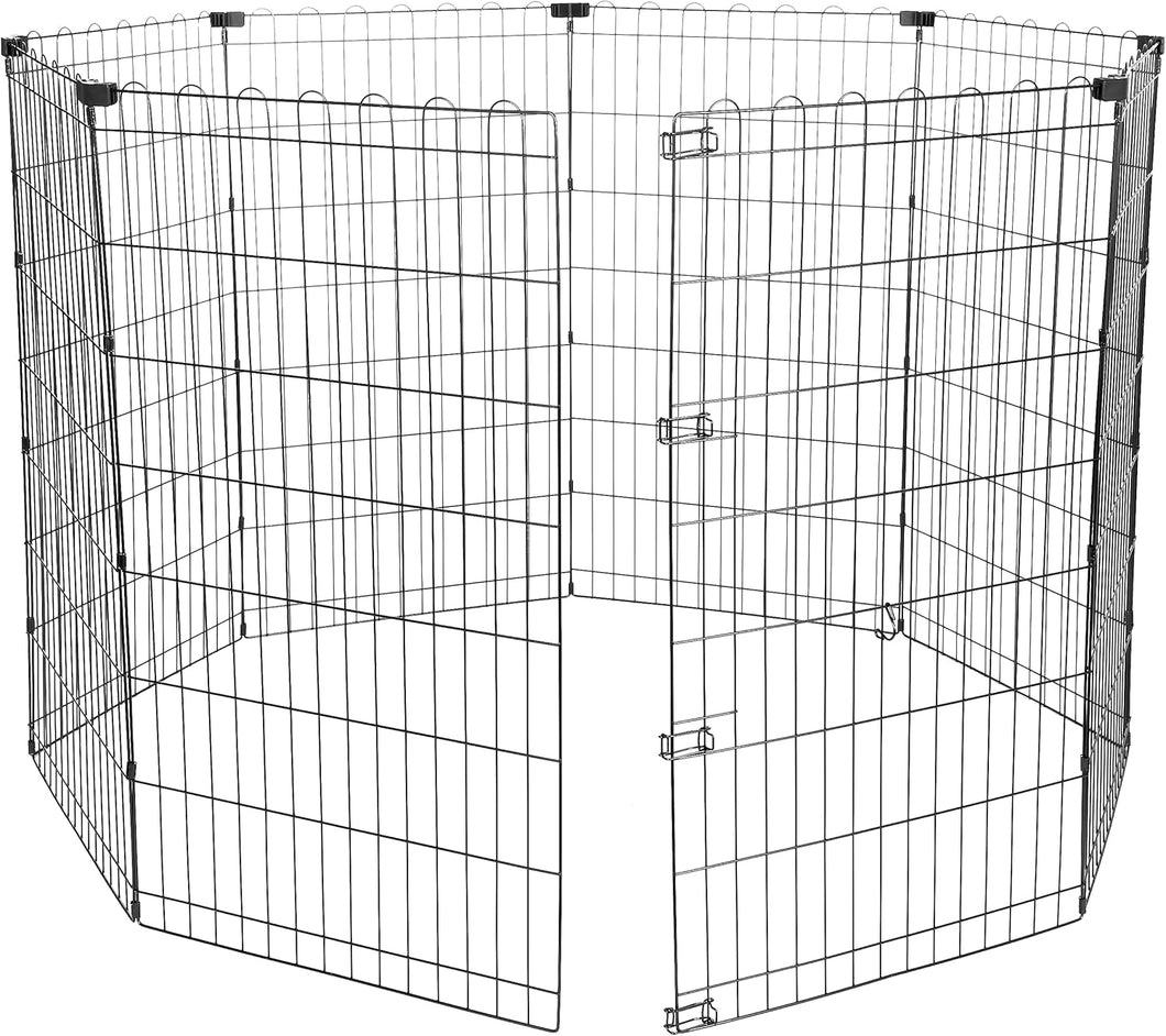 Foldable Octagonal Metal Pet Dog Exercise Fence