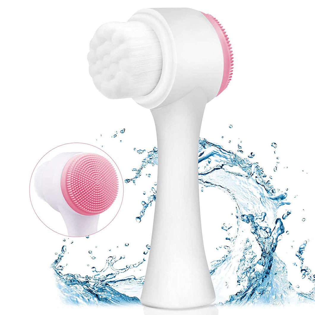 Double Side Skin Care Facial Cleansing Brush