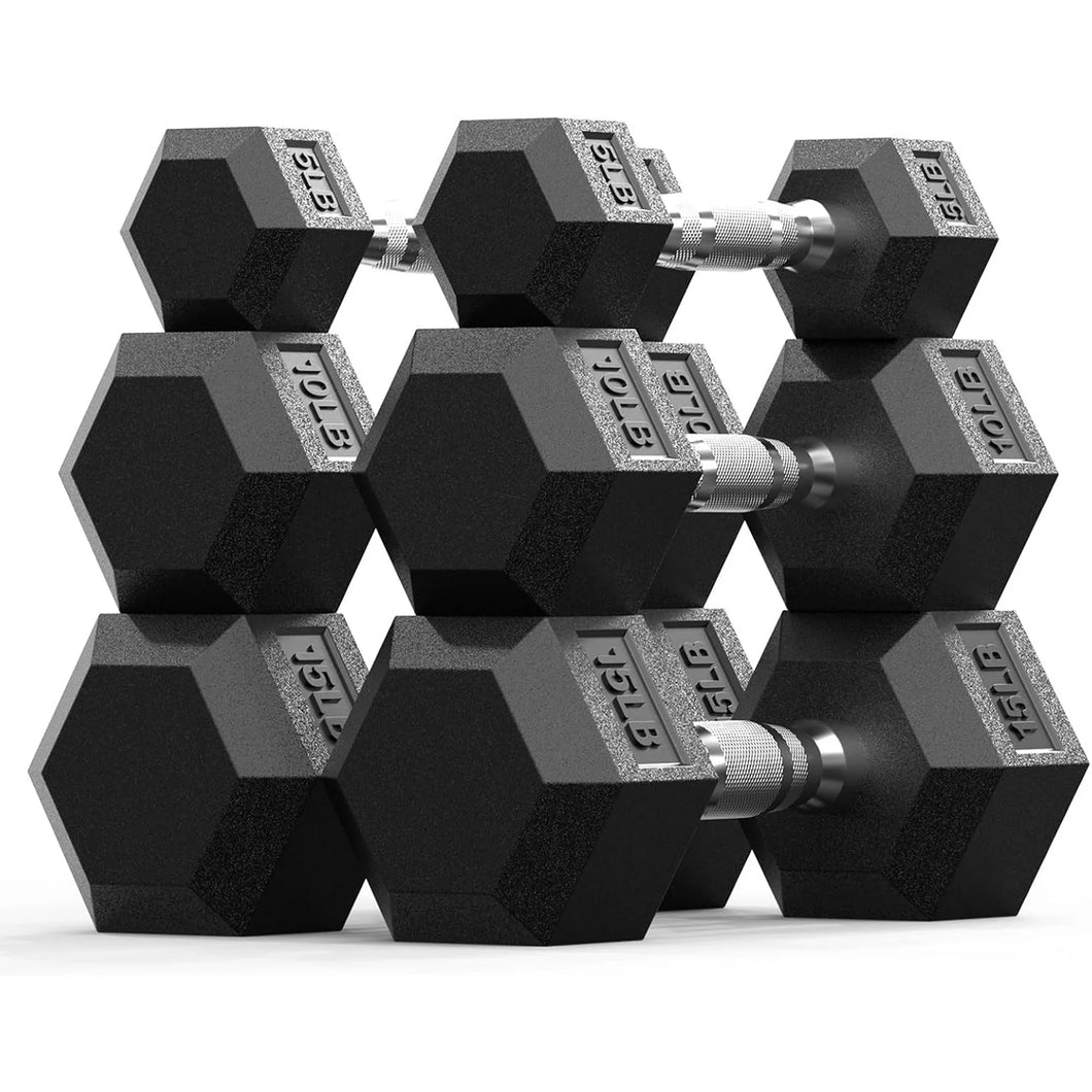 Hex Dumbbell Set