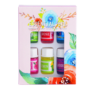 3ML 6PCS Water-soluble Essential Oils Set Pure Natural Aromatherapy Oil