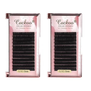 2 Trays Eyelash Extension 12Rows